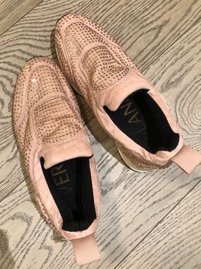 River Island Studded Sparkly Pink Sneakers